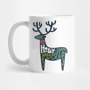 Christmas lettering Mug